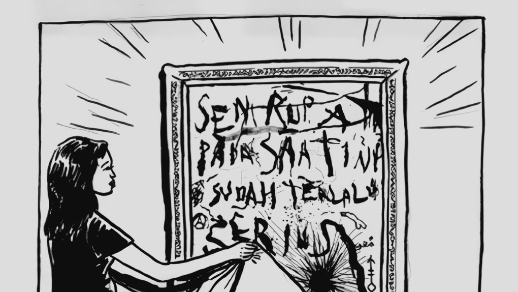 Akhirnya Amenk Pameran